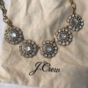 J.Crew Rhinestone Statement Necklace